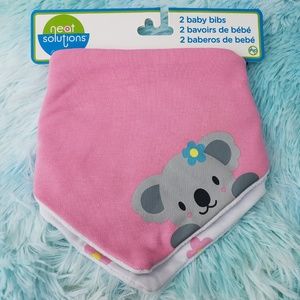 Neat Solutions Bandana 2 pack Bib-Koala